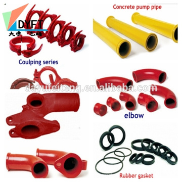 vice clamp DN 125/ 150 boom pump pipeline quick release/ Snap pipe clamps for concrete pump pipeline